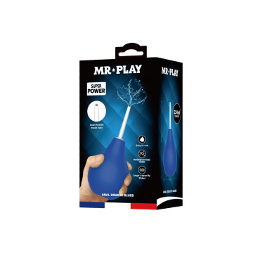 MR PLAY - DOCCIA ANALE BLUEB SUPER POWER BLUE | Vybes.it