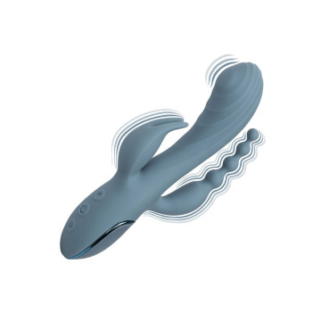 Calexotics - Vibrador Triple Éxtasis Gris | Vybes.it