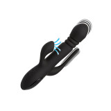 Calexotics - Vibrateur Triple Euphoria Noir | Vybes.it