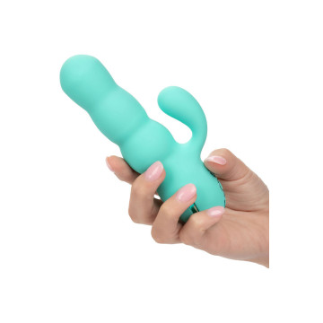 Calexotics - Del Mar Diva Vibrador Rabbit Verde Agua By California