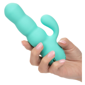 CALEXOTICS - DEL MAR DIVA VIBRATOR RABBIR AQUA GRÜN VON CALIFORNIA DREAMING