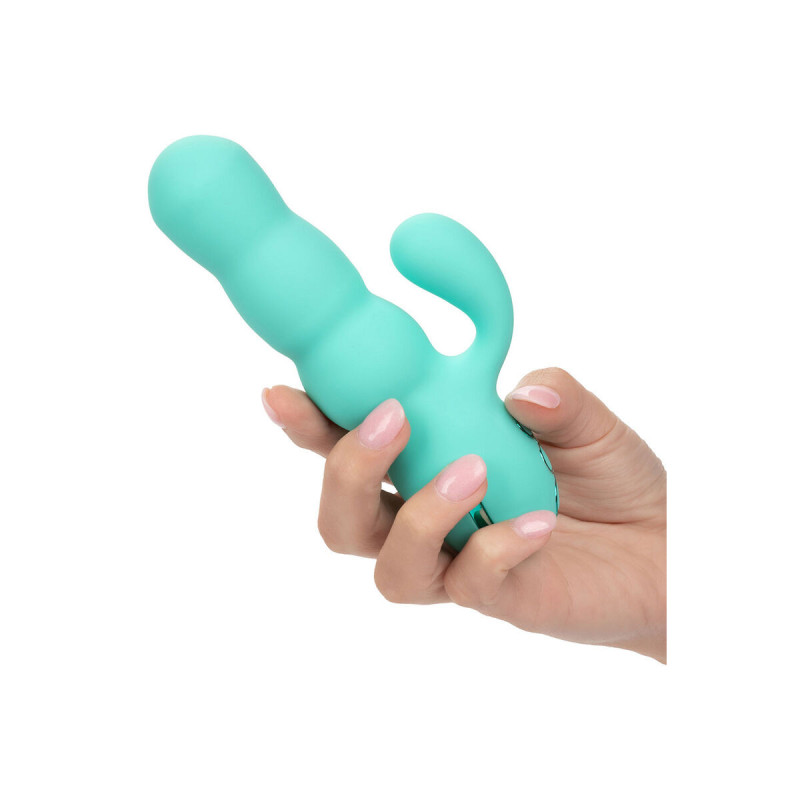 Calexotics - Del Mar Diva Vibrador Rabbit Verde Agua By California