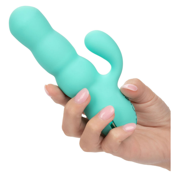 CALEXOTICS - DEL MAR DIVA VIBRATOR RABBIR AQUA GRÜN VON CALIFORNIA DREAMING