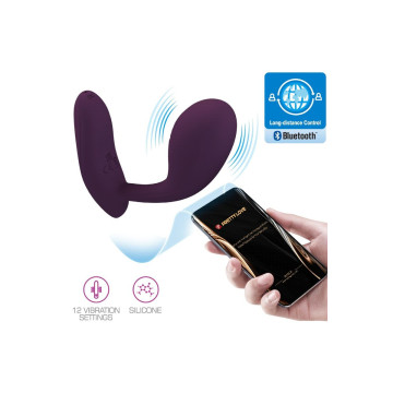 Pretty Love - Baird G - Spot 12 Vibraciones Recargable Lila App |