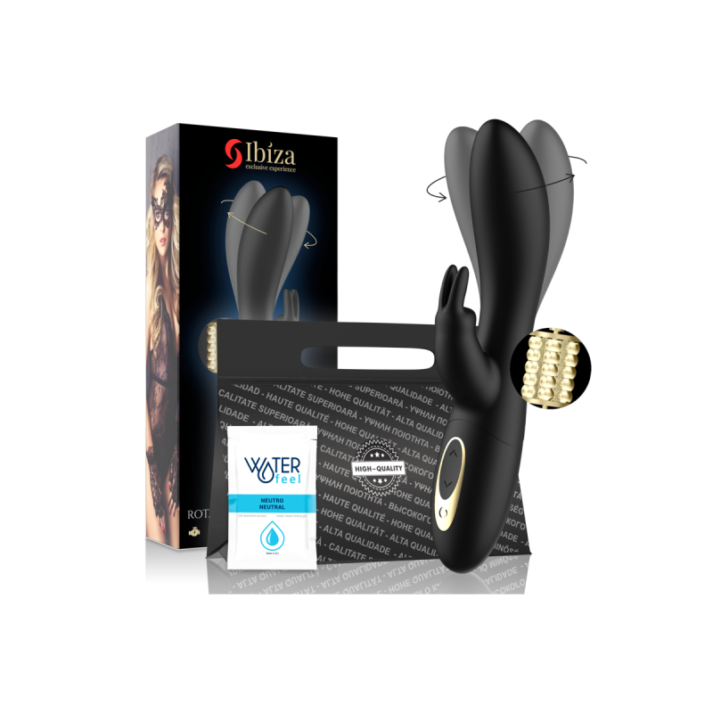 IBIZA - POWERFUL PEARLED ROTATOR WITH RABBIT - IBIZA TECHNOLOGY - Rot…
