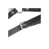Subblime - Ledergürtel Harness Schwarz Eine Grösse | Vybes.it