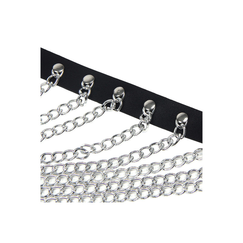 Subblime - Arnés De Pecho Cadenas Anilla Grande Talla Única |