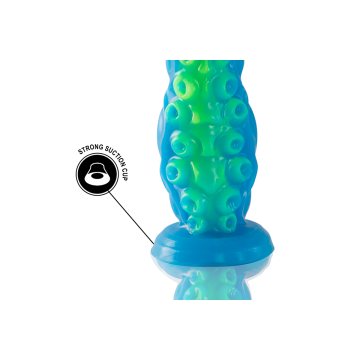 Epic - Scylla Dildo Tentáculo Fino Fluorescente Tamaño Grande |