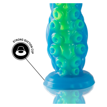 EPIC - SCYLLA DILDO TENTACOLO SOTTILE FLUORESCENTE PICCOLA TAGLIA