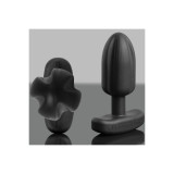 Electrastim - Tartarus Plug Anal Silicona Quadripolar Negro |