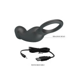 PRETTY LOVE - TRAE ANILLO & VIBRADOR NEGRO