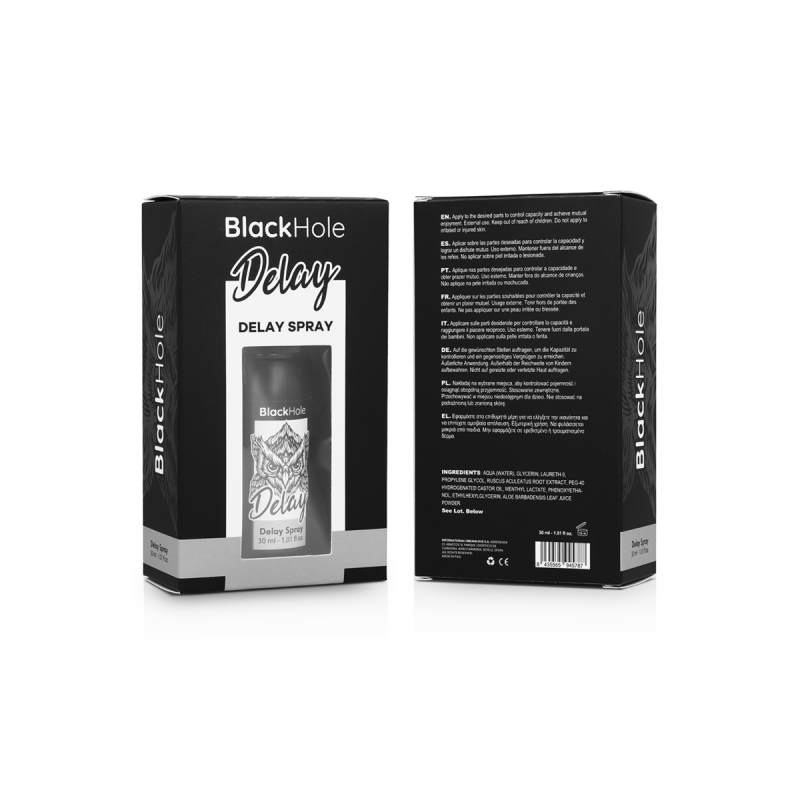 BLACK HOLE - SPRAY RITARDANTE STUDY FORTE 30 ML - Ritardanti