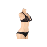 Subblime - Set Dos Piezas Sujetador Transparencias Y Tiras S/M |