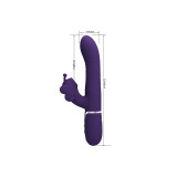 Pretty Love - Vibrador Rabbit Multifunción 4 En 1 Mariposa Morado |