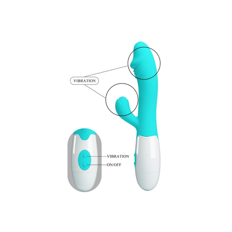 Pretty Love - Snappy G - Spot Vibrator Aquagrün | Vybes.it