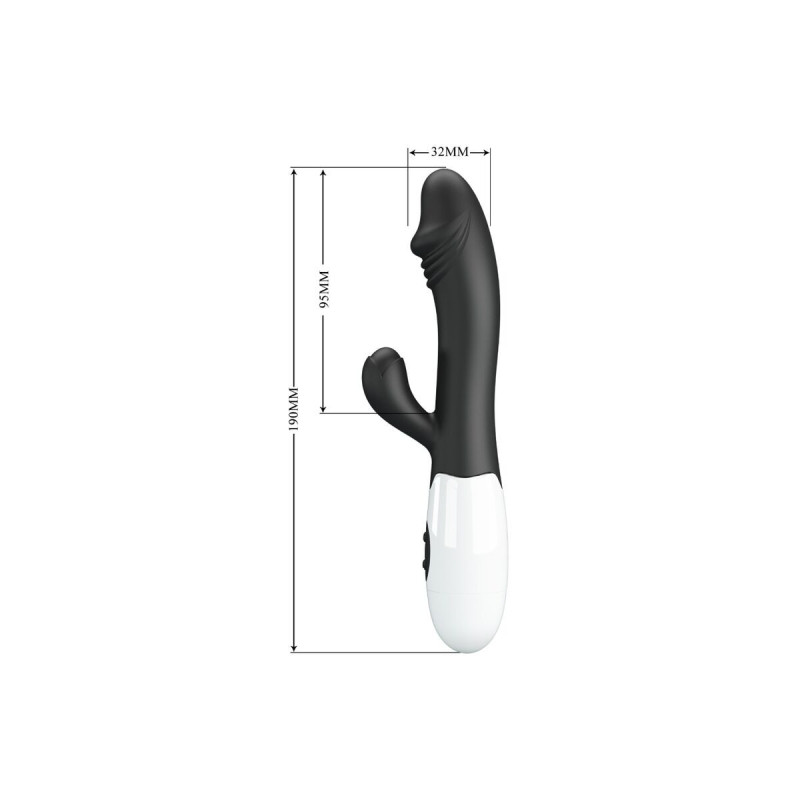 Pretty Love - Snappy Vibrador Punto G Negro | Vybes.it