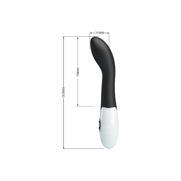 Pretty Love - Bishop Vibrador Punto G 30 Modos Negro | Vybes.it