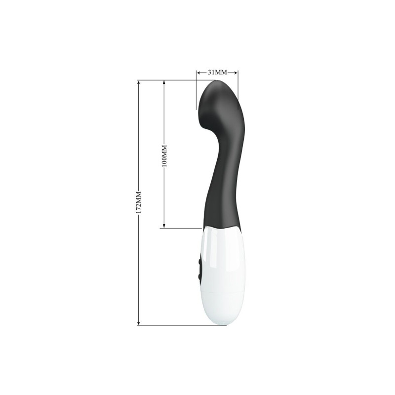 Pretty Love - Charles Vibrador Punto G 30 Modos Negro | Vybes.it