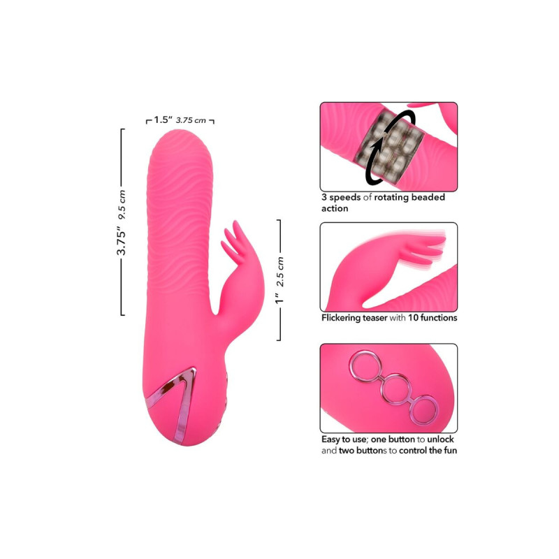 Calexotics - Sacramento Sweetie Vibrateur Lapin Rose Par California