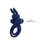 Pretty Love - Darey Doble Anillo Vibrador Rabbit Azul | Vybes.it
