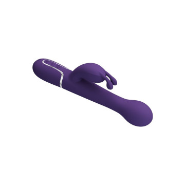 Pretty Love - Dejon Vibrador Rabbit 3 En 1 Multifunción Morado |