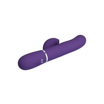 Pretty Love - Perlita Vibrador Punto G 3 En 1 Multifunción Morado |