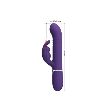 Pretty Love - Coale Vibrador Rabbit 4 En 1 Morado | Vybes.it
