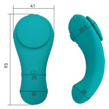 ARMONY - PLEASURE PANTY VIBRADOR CONTROL REMOTO 3 VELOCIDADES VERDE