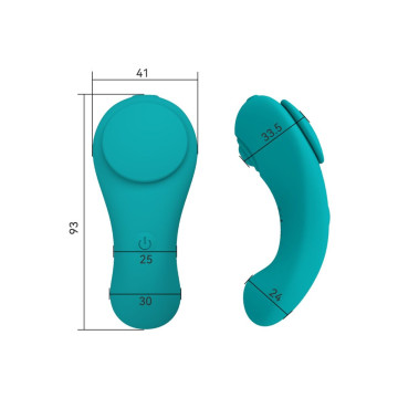 ARMONY - PLEASURE PANTY VIBRATOR REMOTE CONTROL 3 SPEEDS GREEN - ARMO…