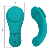 ARMONY - PLEASURE PANTY VIBRADOR CONTROL REMOTO 3 VELOCIDADES VERDE