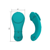 ARMONY - PLEASURE PANTY VIBRATOR REMOTE CONTROL 3 SPEEDS GREEN - ARMO…