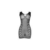 SUBBLIME - 952167 VESTITO CORTO A RETE ELASTICA NERO TAGLIA UNICA - S…
