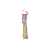SUBBLIME - 952341 RAINBOW FISHNET DRESS ONE SIZE - SUBBLIME DRESSES -…