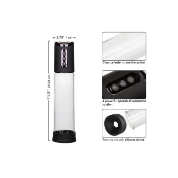 Calexotics - Peak 4 - Geschwindigkeits - Saugpumpe Schwarz |