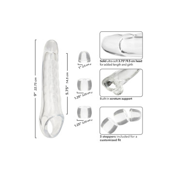 Calexotics - Maxx Extensor De Pene Ajustable Transparente | Vybes.it