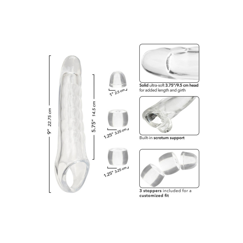 Calexotics - Maxx Extensor De Pene Ajustable Transparente | Vybes.it