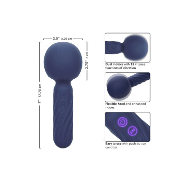 Calexotics - Charisma Seduction Masajeador 12 Funciones 17,75 Cm X