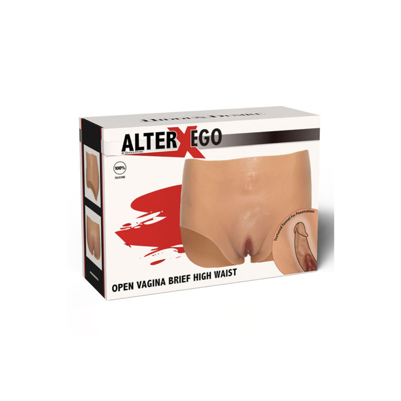 Désir Caché - Alter Ego Culotte Vagin Ouvert Taille Haute Couleur |
