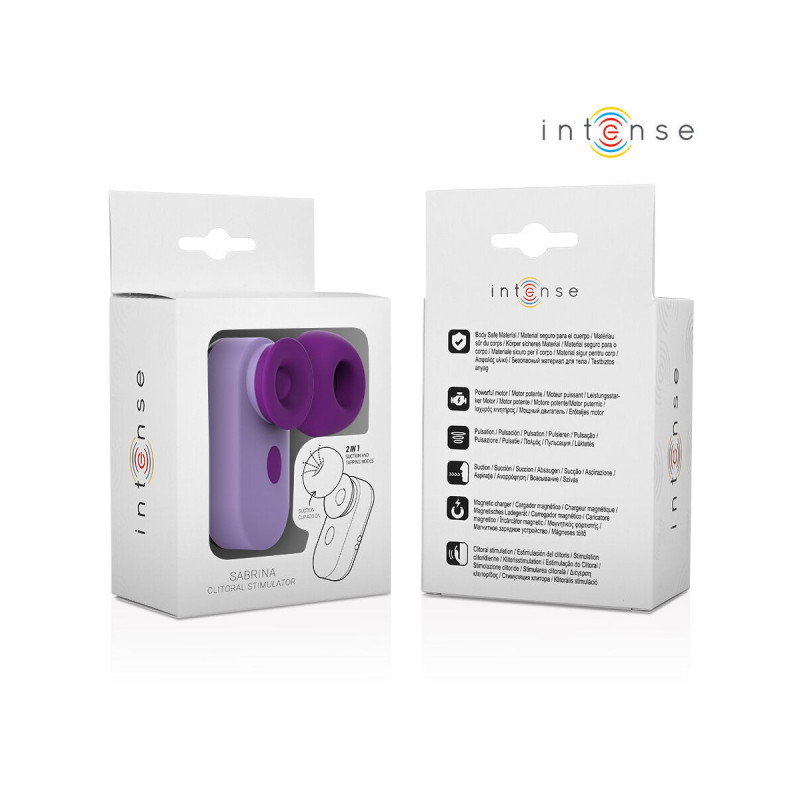 Intense - Sabrina Travel Set Estimulador De Clítoris Violeta |