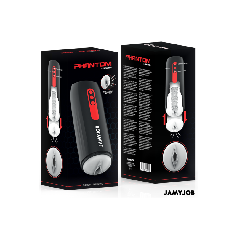 Jamyjob - Phantom Masturbador Vagina Automático 5 Modos Succionador