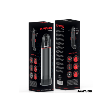 Jamyjob - Xpand Bomba Automática 3 Niveles De Succionador Gris |