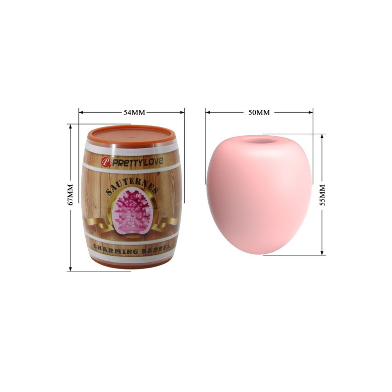 Pretty Love - Männlicher Masturbator Ei Rosa Modell 2 | Vybes.it