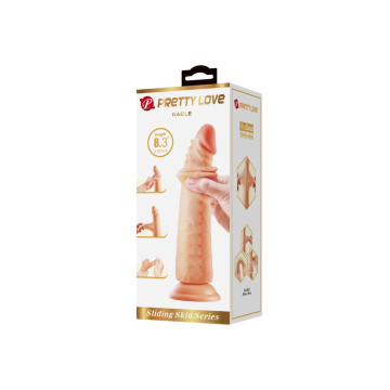 Pretty Love - Kable Pene Super Realístico 21 Cm Natural | Vybes.it