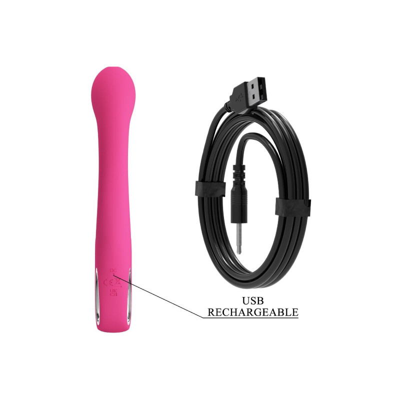 Pretty Love - Fritz Vibrador Rabbit 12 Vibraciones Rosa | Vybes.it