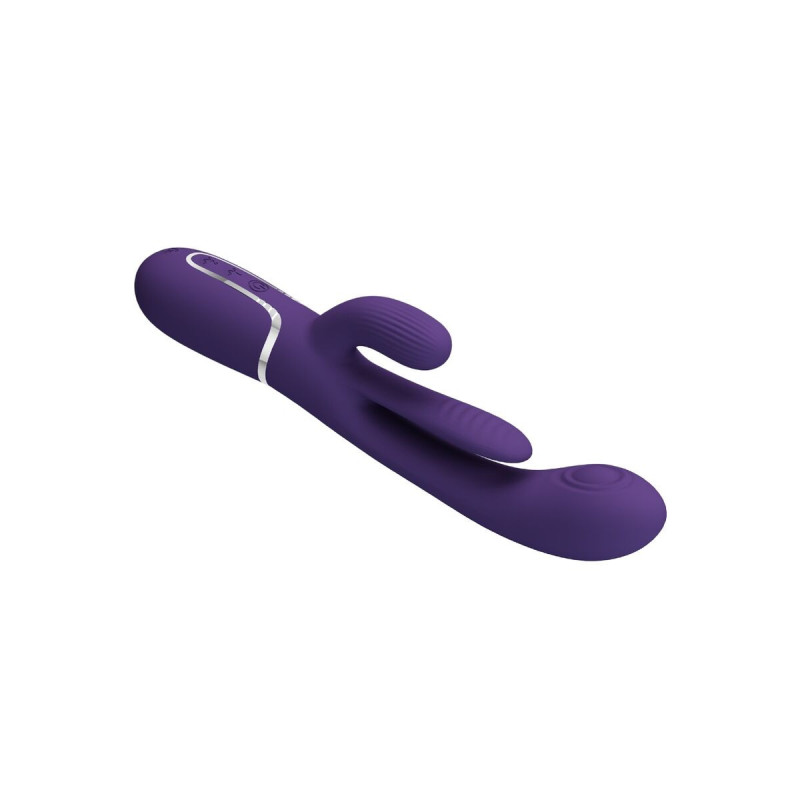 Pretty Love - Shania Triple Vibrador Rabbit Multifunción Morado |