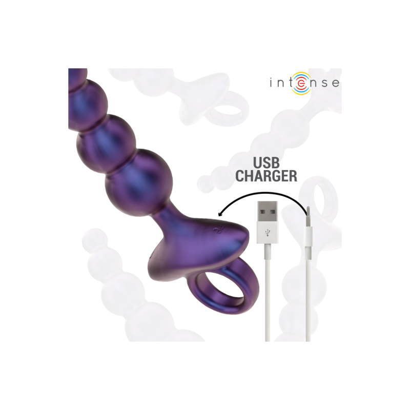 Intense - Tito Plug Anal Vibrador Modelo 3 Control Remoto | Vybes.it