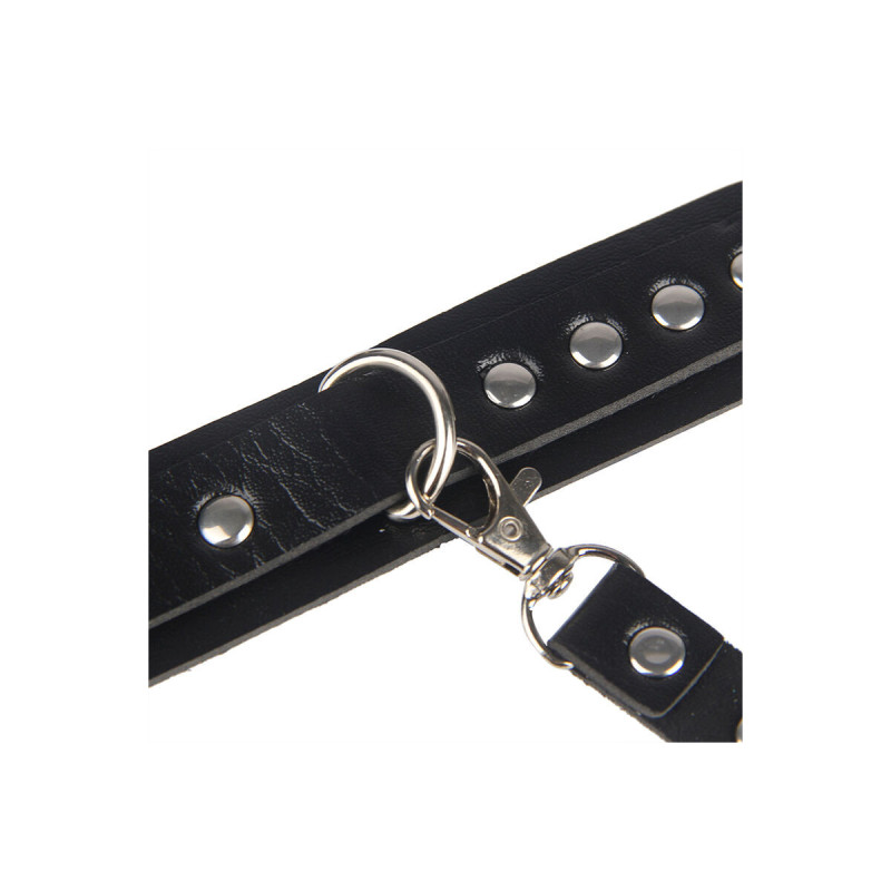 Subblime - 953690 Esposas Con Cinturón Bondage Negro Talla Única |