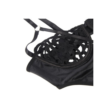 Subblime - 954055 Body Sexy De Encaje Negro S/M | Vybes.it
