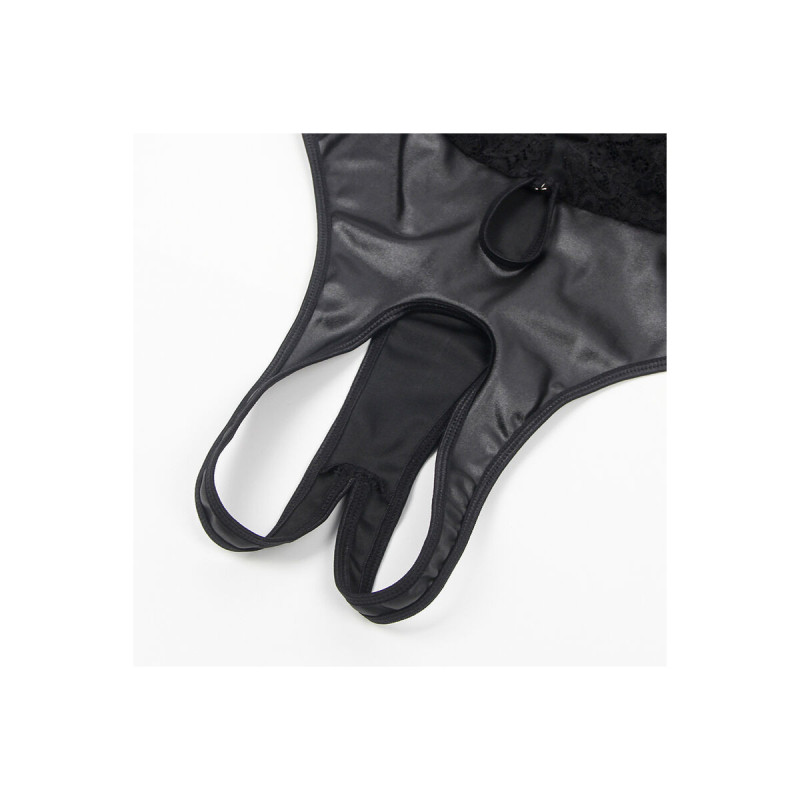 Subblime - 954383 Sexy Body Mit Strumpfgürtel Schwarz S/M | Vybes.it