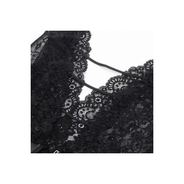 Subblime - 954390 Body Sexy Con Ligueros Negro L/Xl | Vybes.it